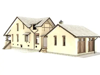 Family House 3D model
