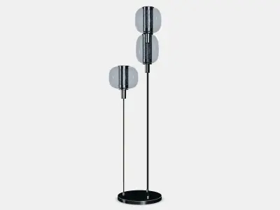 HOGVIND Ceiling lamp for 3 lamps Low-poly 3D model