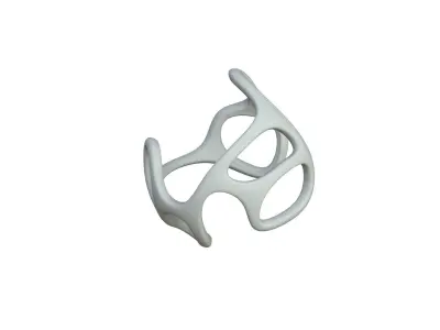 SciFi Cube Object No 38821 Low Poly Shape Texture