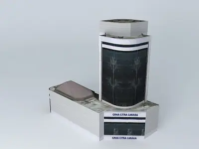 Graha Citra Caraka 3D model