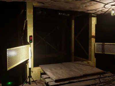 Modular industrial Elevator UE5 Low-poly 3D model