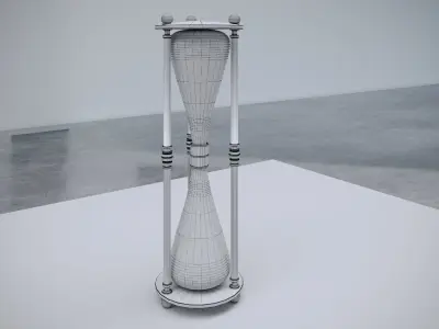restoration hardware hourglass 3D model
