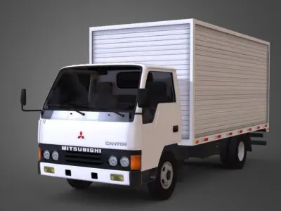 Mitsubishi Fuso Canter Free 3D model