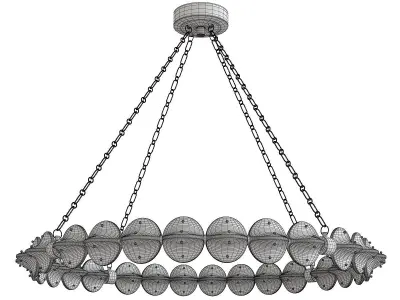 LINDLEY CHANDELIER Low-poly 3D model