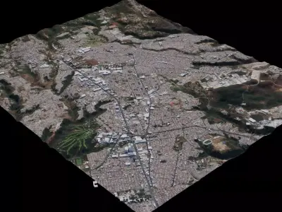 Mixco - Guatemala 3D model