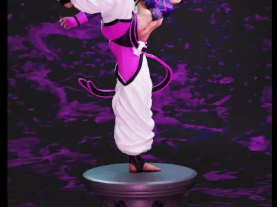 Street Fighter - Juri Han FANART 3D print model
