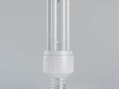 Energy Saver Lightbulb I 3D model