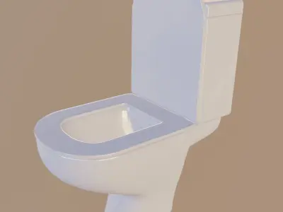 Toilet 3D model