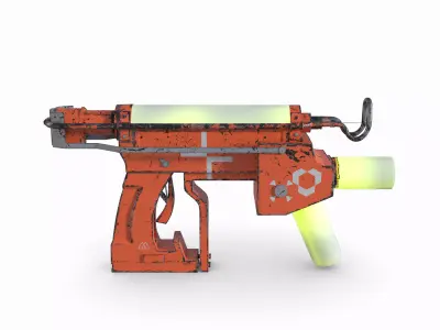 Sci-Fi Injector 3D model