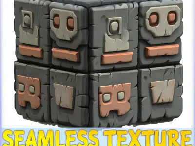 Stylized Wall Seamless Texture Texture 103