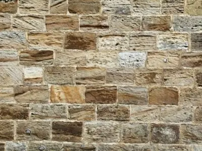 house brick wall texture Low-poly 3D model