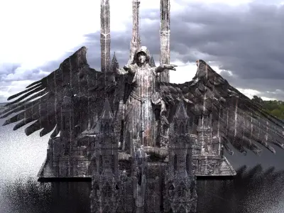 Cathedral of the Depths  3D model