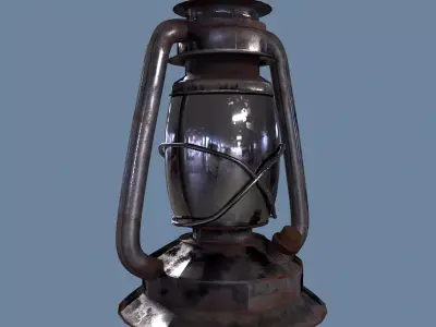 Old Lamp 3D model