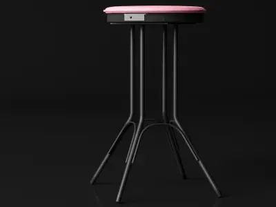 Bar Stool - High Quality Furniture 05 Free low-poly 3D model