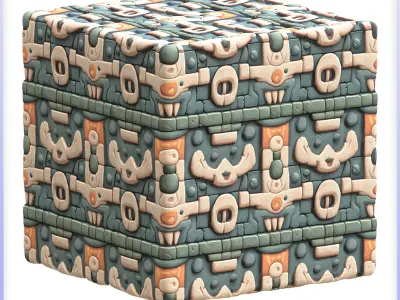 Stylized Wall Seamless Texture Texture 75