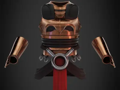 Star Wars Darth Revan Armor for Cosplay 3D print model