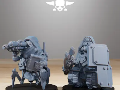 Scavenger Salvagers 3D print model