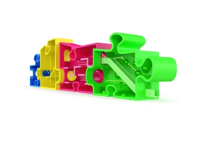 Playground Low-poly 3D model