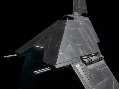 Star wars Shuttle - Krennic Rogue One 3D model