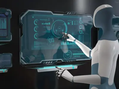  Robotic Humanoid Rigged 