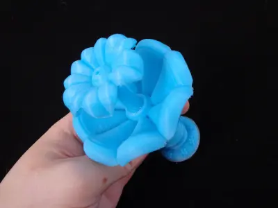 fountain 3d print flower 3D print model