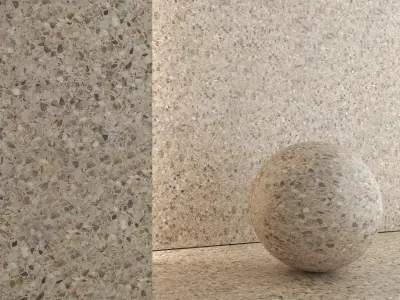 Terrazzo Material and Tile - Set 05 Texture