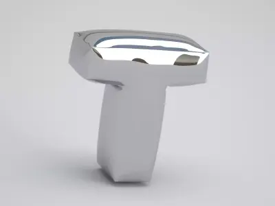 T Balloon Silver 3D model