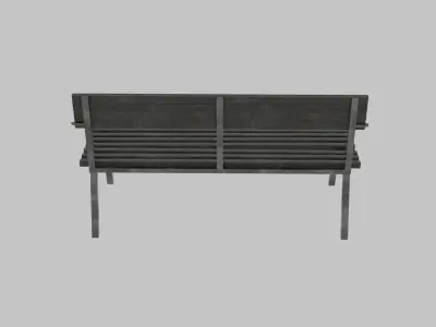 Bench 3D model 20