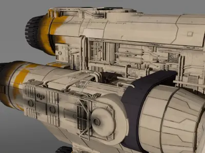 Hammerhead Corevette 3D model