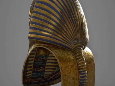  Tutankhamun Mask 