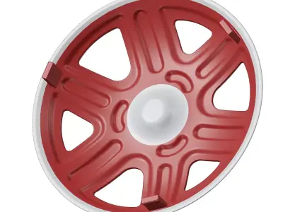 Baby Car Wheel Cap Toy 3D model