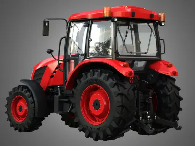 Major 80 Tractor 3D model
