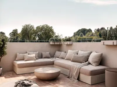 Bedroom Interior scene 3D model