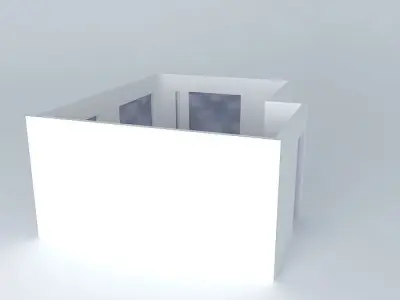 Bedroom interior Free 3D model