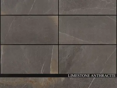 Yurtbay Seramik Limestone Anthracite 3D model