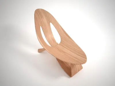 04 ZAHA CHAIR 3D model