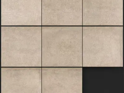Zeus Ceramica Concrete Sabbia 3D model