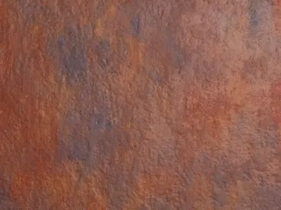 Rusty Industrial Metal Plate PBR Seamless Texture