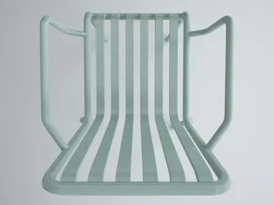 HAY Palissade Arm Chair 3D model