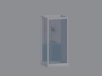 Shower 3D model