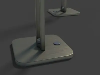 Desk Lamp Low-poly 3D model