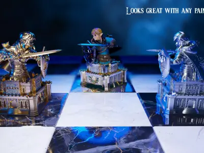 Zelda Chess Set 3D print model