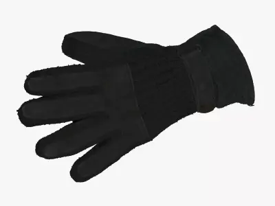 Old Winter Glove 02 RAW SCAN 3D model