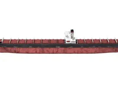 Cargo ship Low-poly AP 3D model