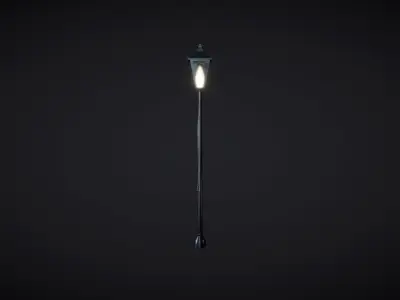 Lamp Post 03 3D model