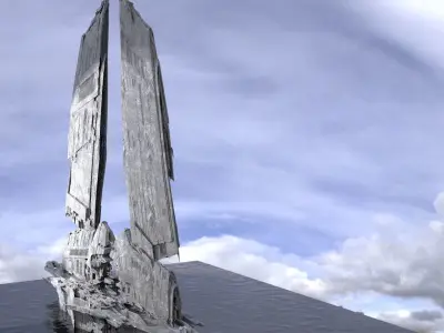 Halo Forerunner Inspired Gateway 2  3D model