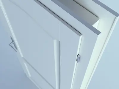 White Door 14 3D model