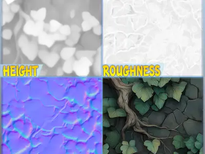 Stylized Floor Seamless Texture Texture