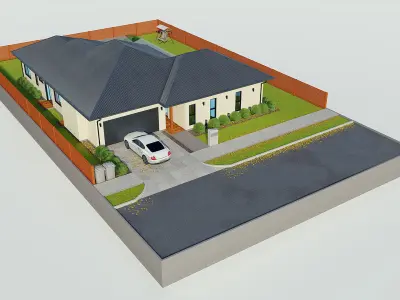 Australian House 4 3D model