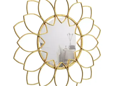 Brynn Accent Mirror WRLO7002 3D model